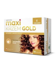Maxi Krzem Gold 60 kaps.