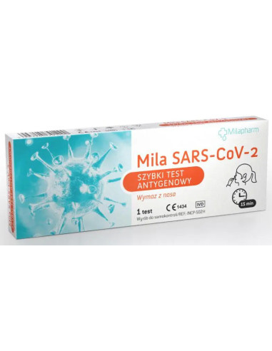 Mila SARS-CoV-2 Szybki Test Antygenowy (Wymaz z...