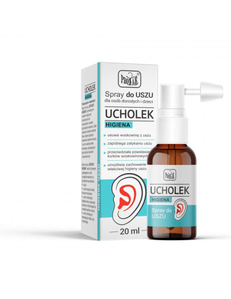 Ucholek Spray Higiena Spray do uszu 20 ml