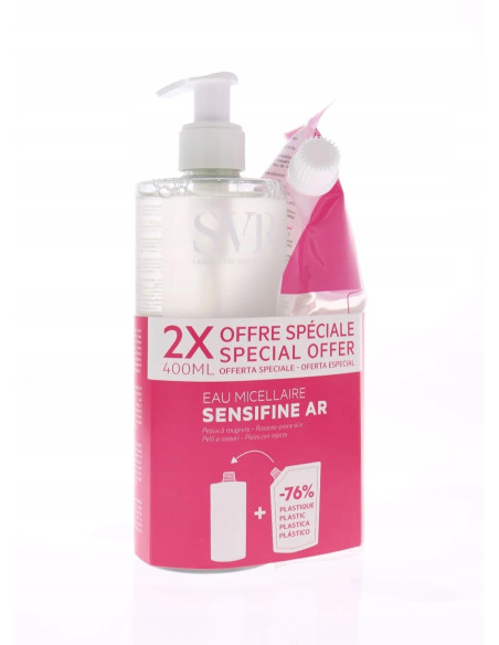 SVR Sensifine AR Eau micellaire zestaw 400ml + 400 ml