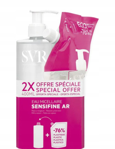 SVR Sensifine AR Eau micellaire zestaw 400ml +...