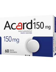 Acard 150 mg 60 tabletek