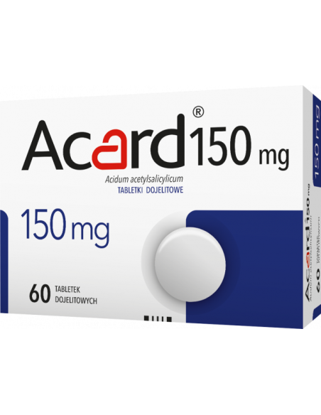 Acard 150 mg 60 tabletek