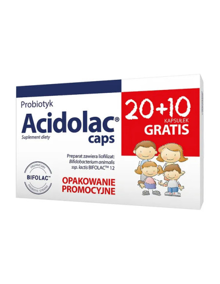 Acidolac Caps kaps. 30 kaps.