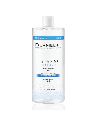DERMEDIC HYDRAIN 3 Płyn micelarny H2O 500 ml