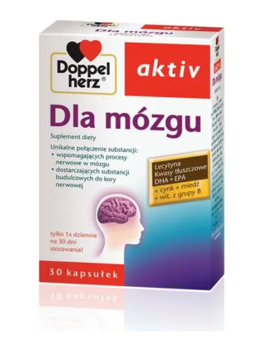 Doppelherz Aktiv Dla mózgu 30 tabl.