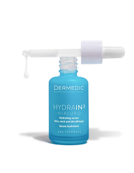 Dermedic Hydrain 3 Serum nawadniające twarz, szyję i dekolt 30 ml