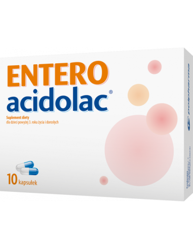 Entero Acidolac 10 kapsułek