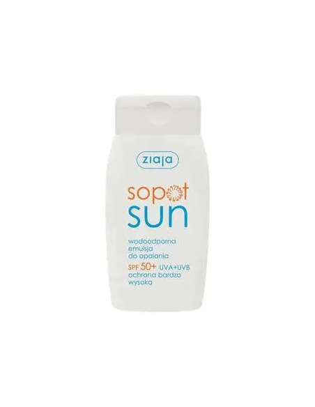 Ziaja Sopot Sun Emulsja do opalania wodoodporna SPF 50 125 ml