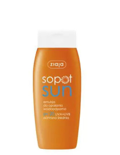 Ziaja Sopot Sun Emulsja do opalania wodoodporna SPF 20...