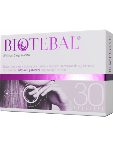 Biotebal 5 mg 30 tabletek