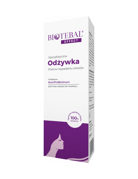 BIOTEBAL EFFECT Odźywka przeciw wypadaniu włosów 200 ml