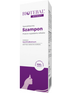 BIOTEBAL EFFECT Szampon przeciw wypadaniu włosów 200 ml