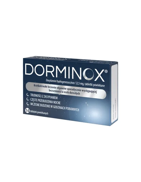 Dorminox 12,5 mg 14 tabletek