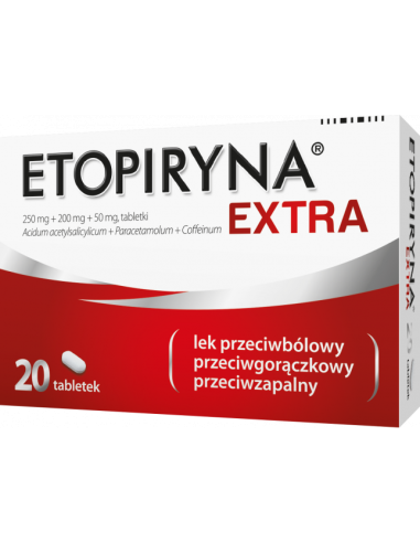 Etopiryna Extra 20 tabletek