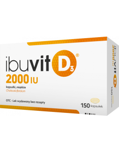 Ibuvit D3 2000 IU 150 kapsułek