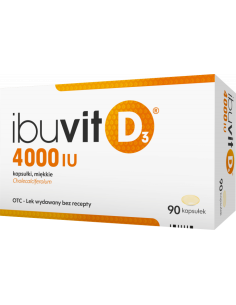 Ibuvit D3 4000 Lek 90 kapsułek