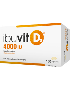 Ibuvit D3 4000 Lek 150 kapsułek