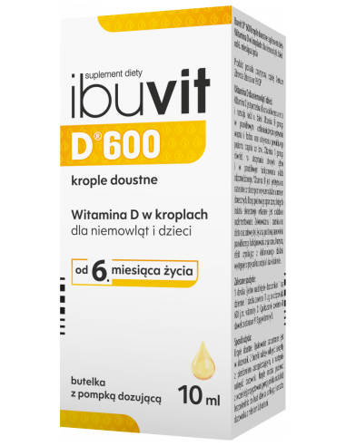 Ibuvit D 600 krople 10 ml
