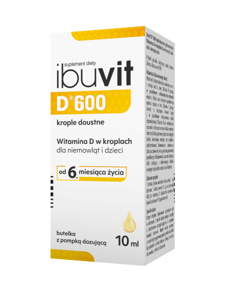 Ibuvit D 600 krople 10 ml