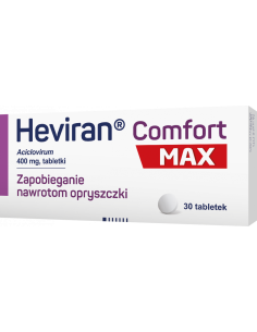 Heviran Comfort Max 400 mg 30 tabletek