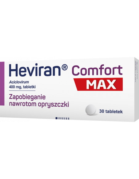 Heviran Comfort Max 400 mg 30 tabletek