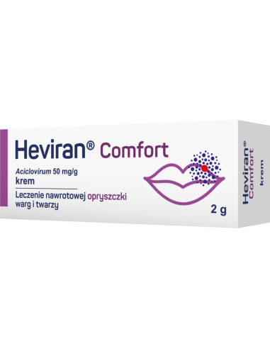 Heviran Comfort krem 2 g