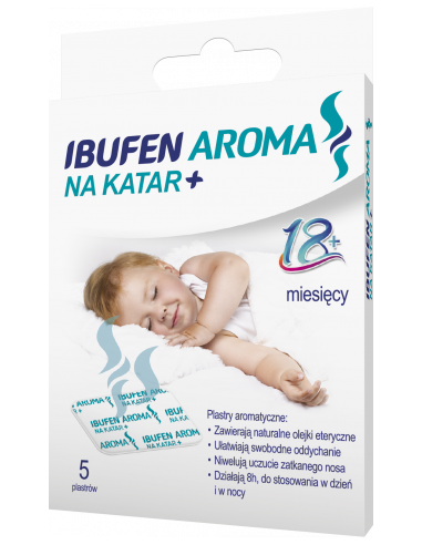 Ibufen Aroma na katar 5 plastrów
