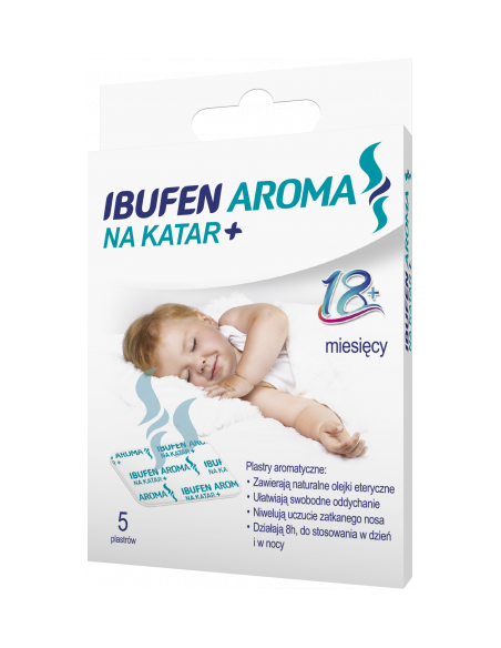 Ibufen Aroma na katar 5 plastrów