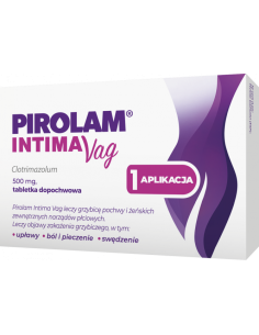 Pirolam Intima Vag 1 tabletka dopochwowa