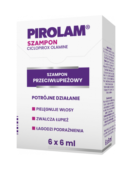 Pirolam szampon 6 sasz x 6 ml