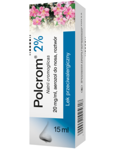 Polcrom 2% aerozol do nosa 15 ml