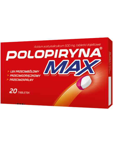 Polopiryna MAX 20 tabletek