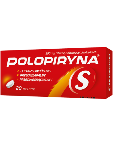 Polopiryna S 20 tabletek