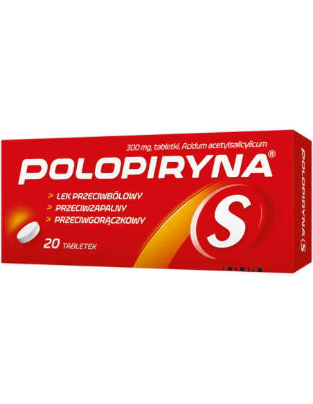 Polopiryna S 20 tabletek