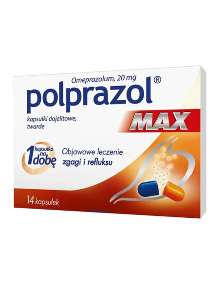 Polprazol Max 14 kapsułek