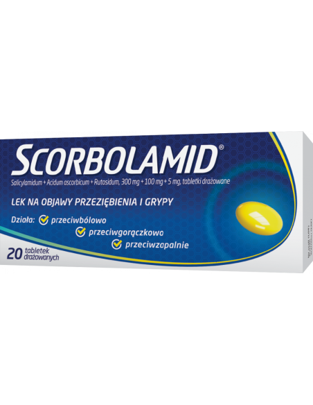 Scorbolamid 20 drażetek