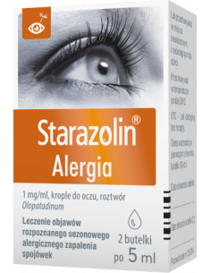 Starazolin Alergia 2butelki x 5 ml
