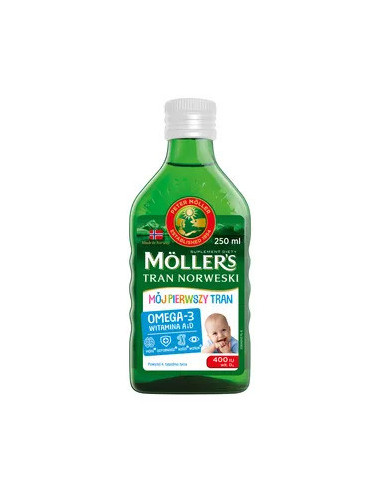Mollers Mój Pierwszy Tran Norweski 250 ml