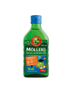 Mollers Tran norweski owocowy 250 ml