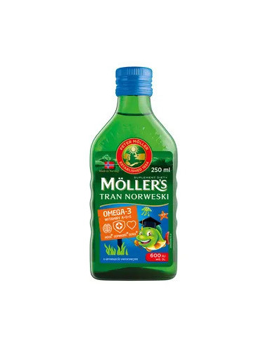 Mollers Tran norweski owocowy 250 ml