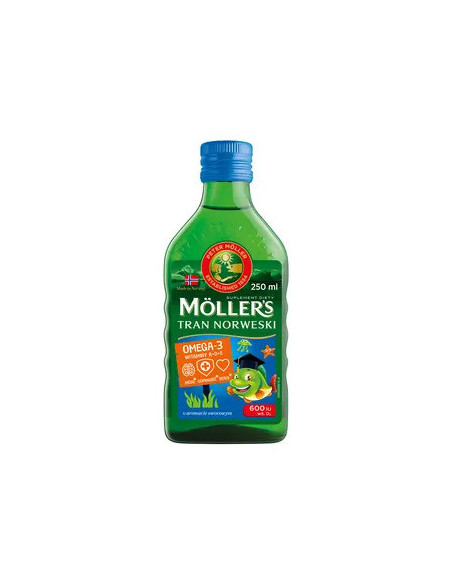 Mollers Tran norweski owocowy 250 ml