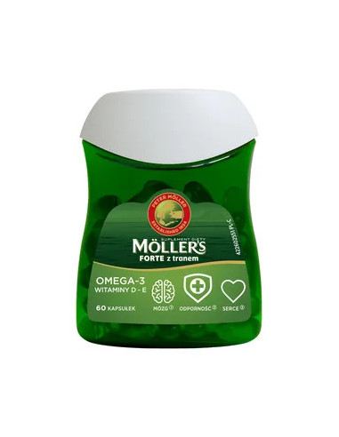 Mollers Forte 60 kapsułek