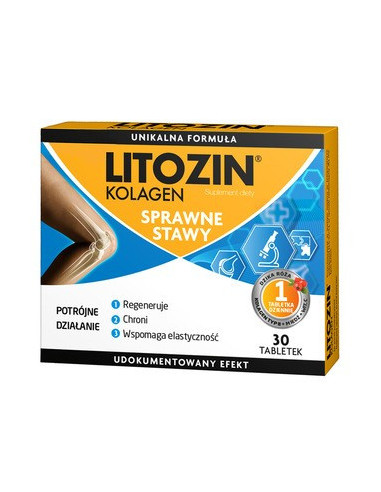 Litozin kolagen 30 tabletek