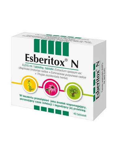 Esberitox N 40 tabletek