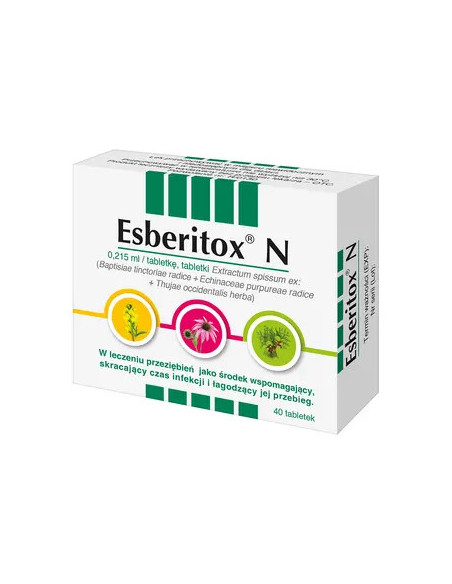 Esberitox N 40 tabletek