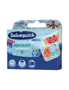 SALVEQUICK plastry Aqua Block Kids 12 sztuk