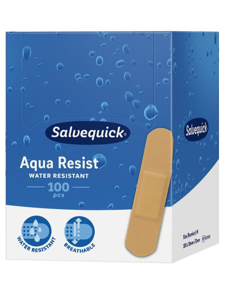 SALVEQUICK plastry Aqua Resist 100 sztuk (rozmiar M)