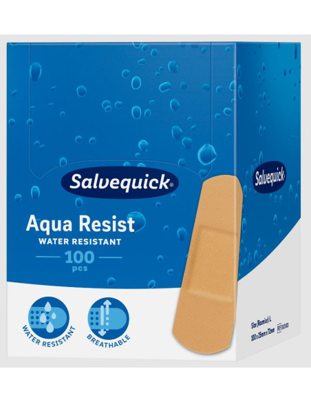 SALVEQUICK plastry Aqua Resist 100 sztuk (rozmiar L)