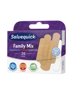 SALVEQUICK plastry Family Mix 26 sztuk
